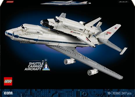 LEGO Icons (10360). Trasportatore di shuttle. Esclusiva