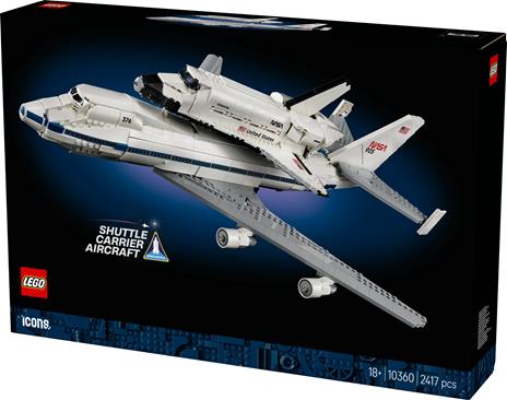 LEGO Icons (10360). Trasportatore di shuttle. Esclusiva - 10