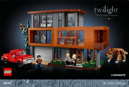 LEGO Ideas (21354). Twilight: la Casa dei Cullen. Esclusiva - 9