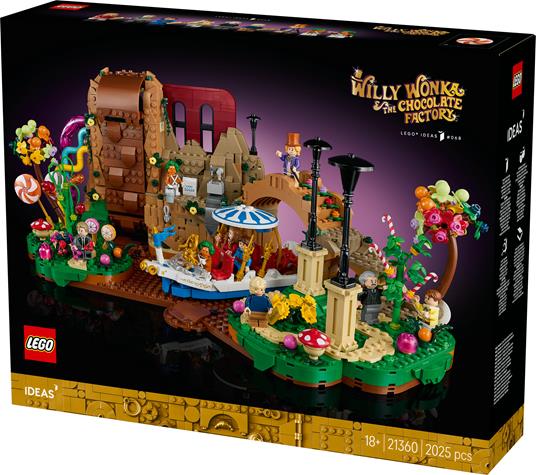 LEGO Ideas (21360). Willy Wonka e la fabbrica di cioccolato. Esclusiva - 8