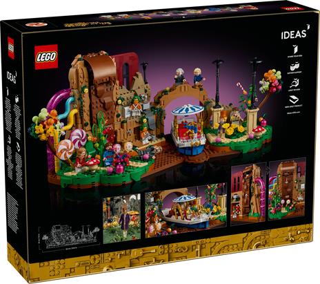 LEGO Ideas (21360). Willy Wonka e la fabbrica di cioccolato. Esclusiva - 10