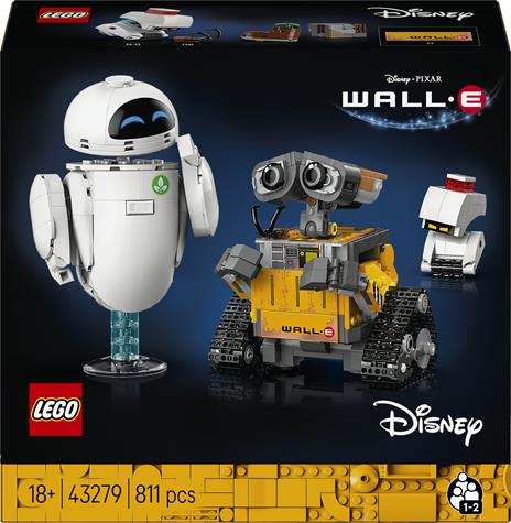 LEGO Disney Pixar (43279). Disney WALL-E e EVE