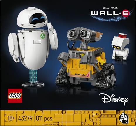 LEGO Disney Pixar (43279). Disney WALL-E e EVE - 8