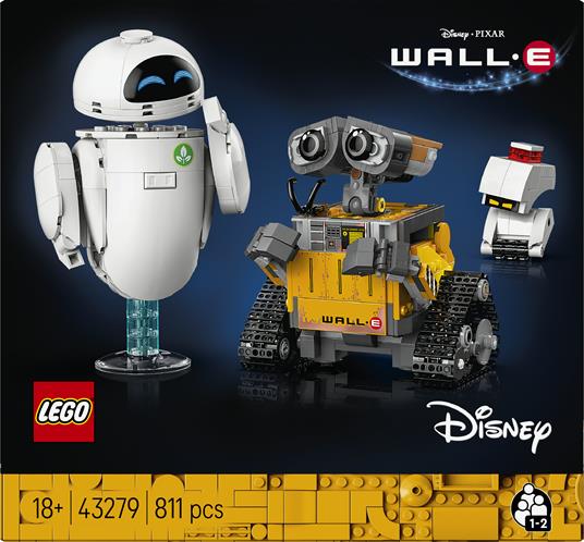 LEGO Disney Pixar (43279). Disney WALL-E e EVE - 8