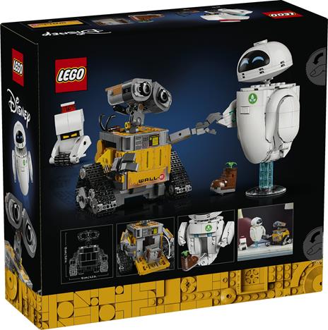 LEGO Disney Pixar (43279). Disney WALL-E e EVE - 9