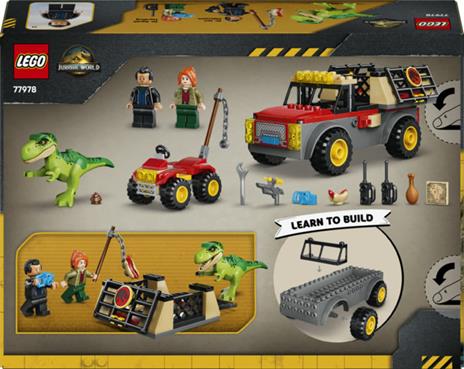 LEGO Jurassic World (77978). Camion da trasporto per il giovane T. rex - 3