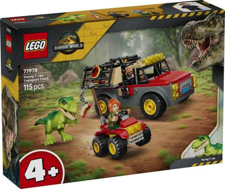 LEGO Jurassic World (77978). Camion da trasporto per il giovane T. rex - 4