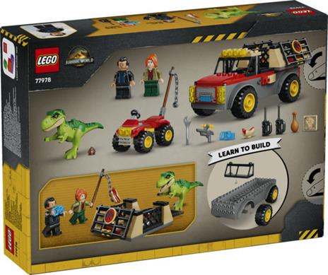 LEGO Jurassic World (77978). Camion da trasporto per il giovane T. rex - 7