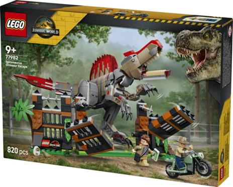 LEGO Jurassic World (77982). Fuga dal dinosauro Spinosauro - 5
