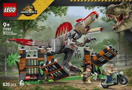LEGO Jurassic World (77982). Fuga dal dinosauro Spinosauro - 6