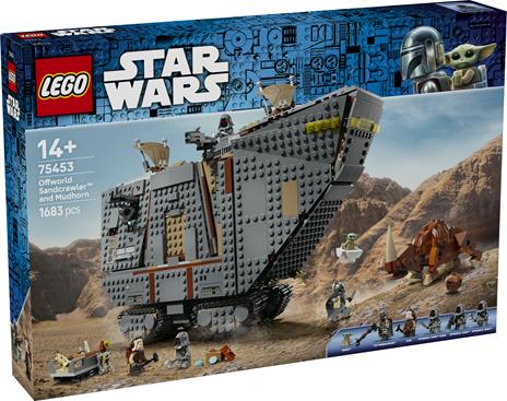 LEGO Star Wars (75453). Sandcrawler e Mudhorn Offworld - 3