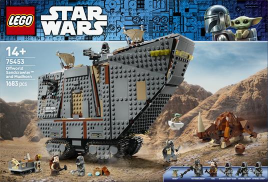 LEGO Star Wars (75453). Sandcrawler e Mudhorn Offworld - 5