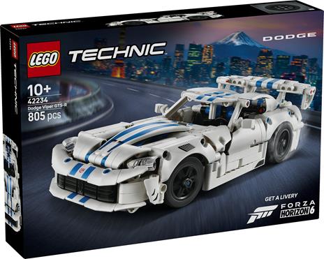 LEGO Technic (42234). Auto sportiva Dodge Viper GTS-R - 4