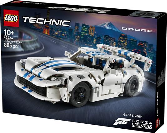 LEGO Technic (42234). Auto sportiva Dodge Viper GTS-R - 5