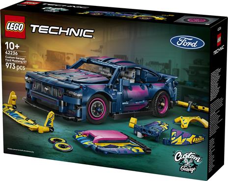 LEGO Technic (42236). Auto Ford Mustang GT Custom Garage - 5