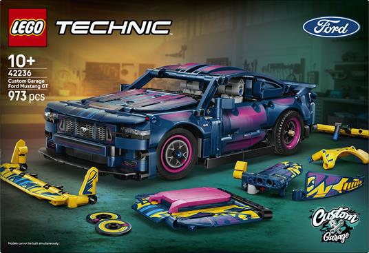 LEGO Technic (42236). Auto Ford Mustang GT Custom Garage - 6