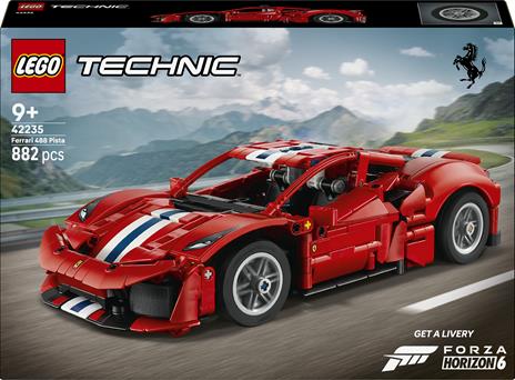 LEGO Technic (42235). Auto Ferrari 488 PISTA
