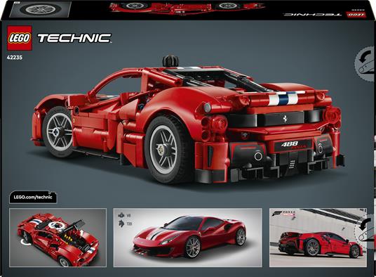 LEGO Technic (42235). Auto Ferrari 488 PISTA - 3