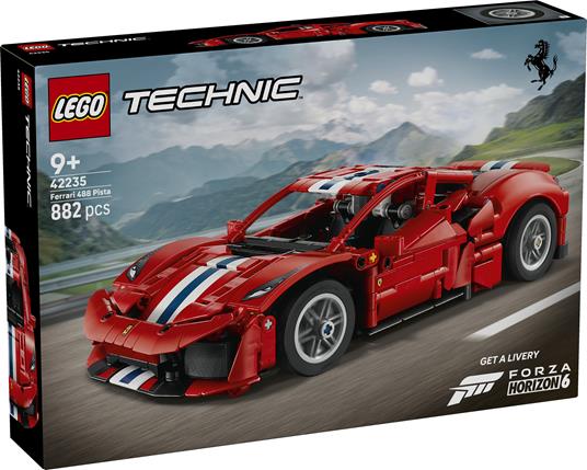 LEGO Technic (42235). Auto Ferrari 488 PISTA - 4