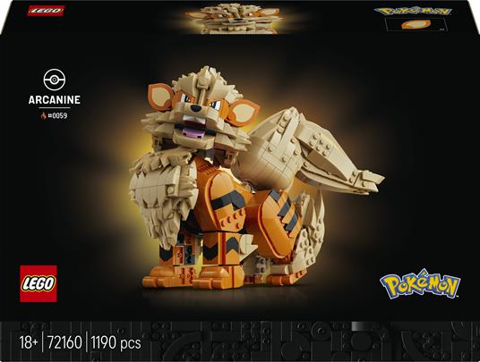 LEGO Pokemon (72160). Arcanine