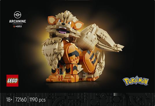 LEGO Pokemon (72160). Arcanine - 8
