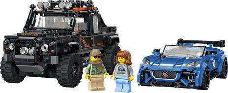 LEGO Speed Champions (77264). Jaguar Project 7 e Land Rover Defender - 2
