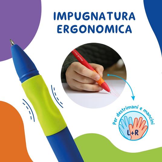 Pelikan Erase 2.0, Penna Cancellabile Ergonomica Roller, Nero, per Destrimani e Mancini, Punta M, Refill Nero Incluso - 3