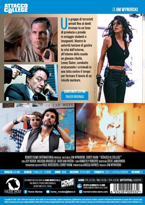 Attacco Al College (DVD) di Jim Wynorski - DVD - 2