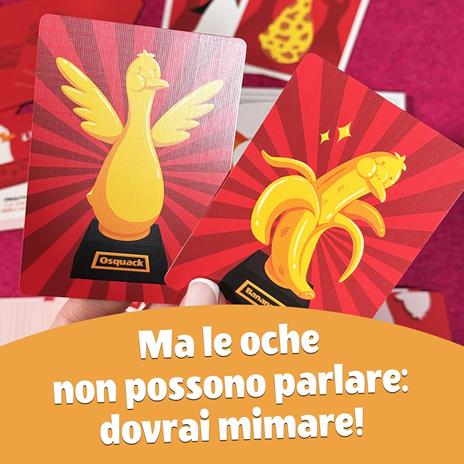 Asmodee – GOSSIP GOOSE – Smaschera l'Oca Malvagia a Colpi di Mimo – Gioco da Tavolo – Gioco di Bluff - 6