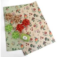 Kit Ecocarta Botanica: Carta Regalo, Stelle E Nastri