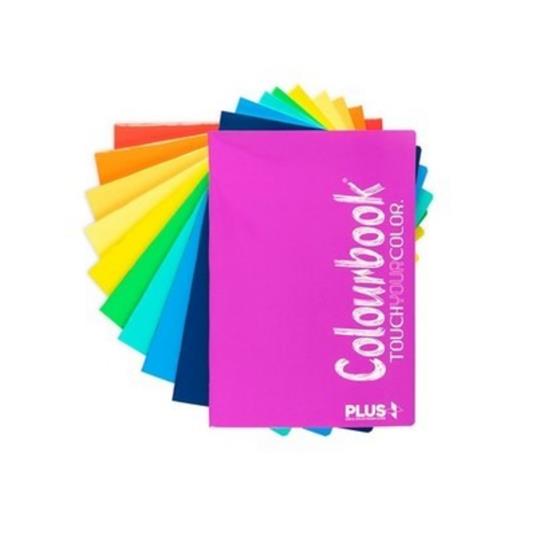 Confezione 6 quadernoni maxi A4 Colourbook Maxi Plus a quadretti 10 mm