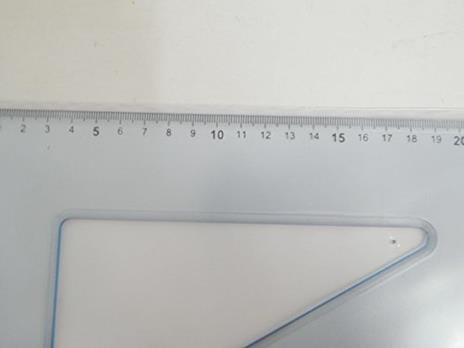 Squadra 60° da 35 cm Panini - 2