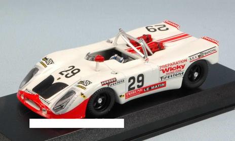 Bt9581 Porsche 908/2 Flunder N.29 17Th Lm 1971 Wicky-Olivar 1.43 Modellino Best Model