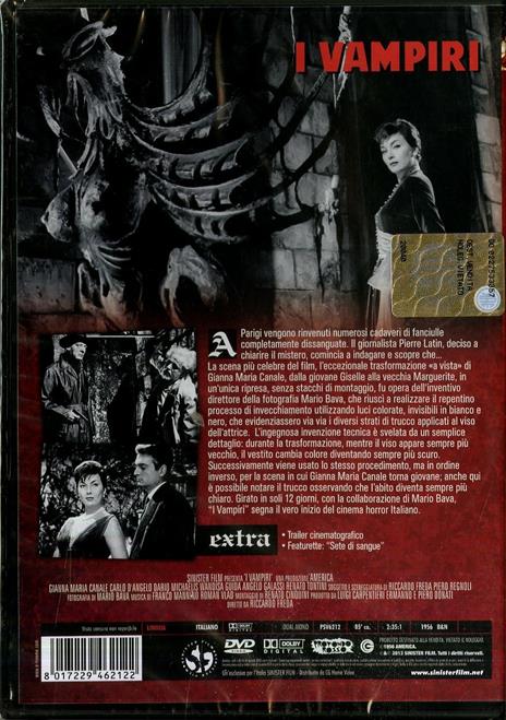 I vampiri di Riccardo Freda,Mario Bava - DVD - 2