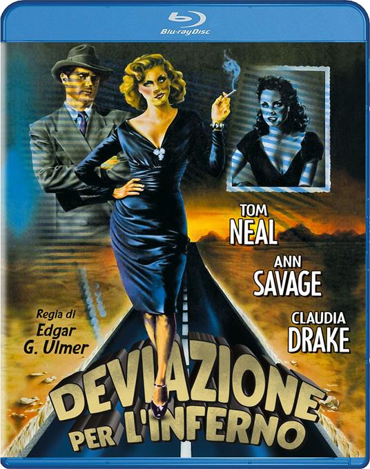Deviazione per l'inferno (Blu-ray) di Edward G. Ulmer - Blu-ray