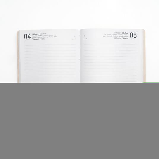 Diario 2026-2027 16 Mesi InTempo Passion Rock Giornaliera 12x17 Verde Chiaro - 4
