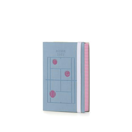 Diario 16 Mesi Moove Tennis Giornaliera 12X17 Celeste - 2