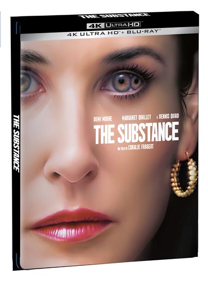 The Substance. Steelbook (Blu-ray + Blu-ray Ultra HD 4K) di Coralie Fargeat - Blu-ray + Blu-ray Ultra HD 4K