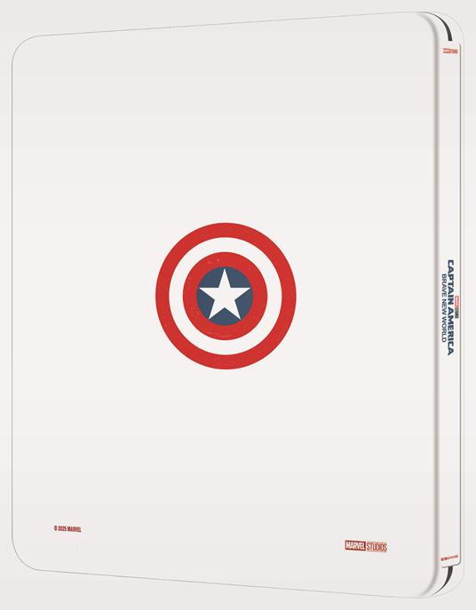 Captain America. Brave New World. Steelbook (Blu-ray + Blu-ray Ultra HD 4K) di Julius Onah - Blu-ray + Blu-ray Ultra HD 4K - 2