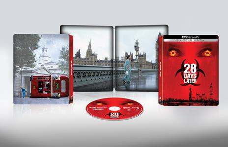 28 giorni dopo. Steelbook (Blu-ray Ultra HD 4K) di Danny Boyle - Blu-ray Ultra HD 4K - 3