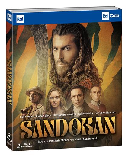 Sandokan (2025) (2 Blu-ray) di Nicola Abbatangelo,Jan Michelini - Blu-ray