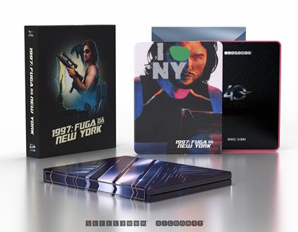 1997: Fuga da New York. Icon Collection (Blu-ray + Blu-ray Ultra HD 4K) di John Carpenter - Blu-ray + Blu-ray Ultra HD 4K