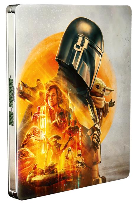 Star Wars. The Mandalorian and Grogu. Steelbook (Blu-ray + Blu-ray Ultra HD 4K) di Jon Favreau - Blu-ray + Blu-ray Ultra HD 4K