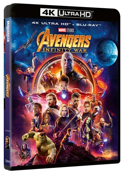Avengers: Infinity War. I Magnifici Marvel (Blu-ray + Blu-ray Ultra HD 4K) di Joe Russo,Anthony Russo - Blu-ray + Blu-ray Ultra HD 4K