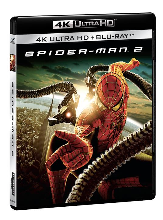 Spider-Man 2. I Magnifici Marvel 4K (Blu-ray + Blu-ray Ultra HD 4K) di Sam Raimi - Blu-ray + Blu-ray Ultra HD 4K