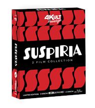 Suspiria. 2 Film Collection. 4Kult Prestige Edition. Edizione Numerarata. (2 Blu-ray + 3 Blu-ray Ultra HD 4K