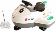 Macchina elettrica per bambini a forma di aeroplano Aerolì, con telecomando R/C - - Bianco