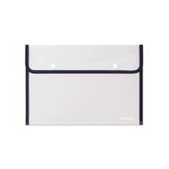 Busta Portadocumenti Due Bottoni - Mod. Blu Navy - Singolo Bln