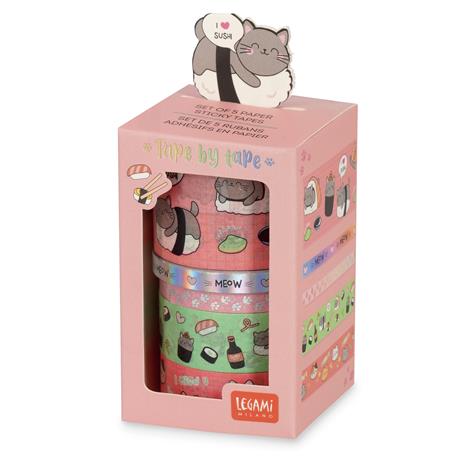 Set 5 nastri adesivi Legami - Kitty - 2