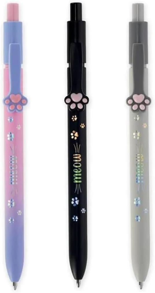 Penna a sfera Legami - meow noir Legami - chat - 4